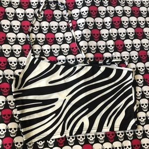 Zebra crop top